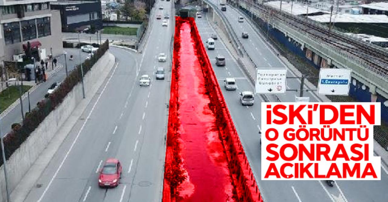 Esenler'de mavi su endişesi! İSKİ'den açıklama