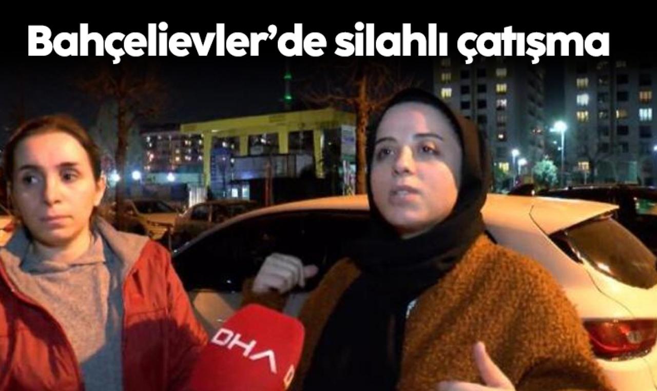 Bahçelievler'de sokak ortasında silahlı çatışma; ev ve otomobildekiler ölümden döndü