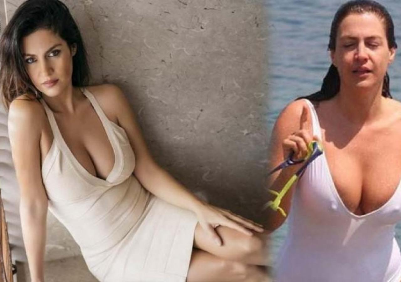 Tuğba Ekinci'nin sevgilisiyle verdiği dudak dudağa poz olay oldu!