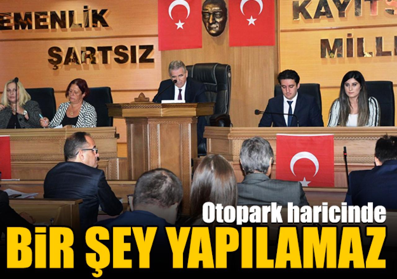 Otoparktan başka bir şey yapılamaz!