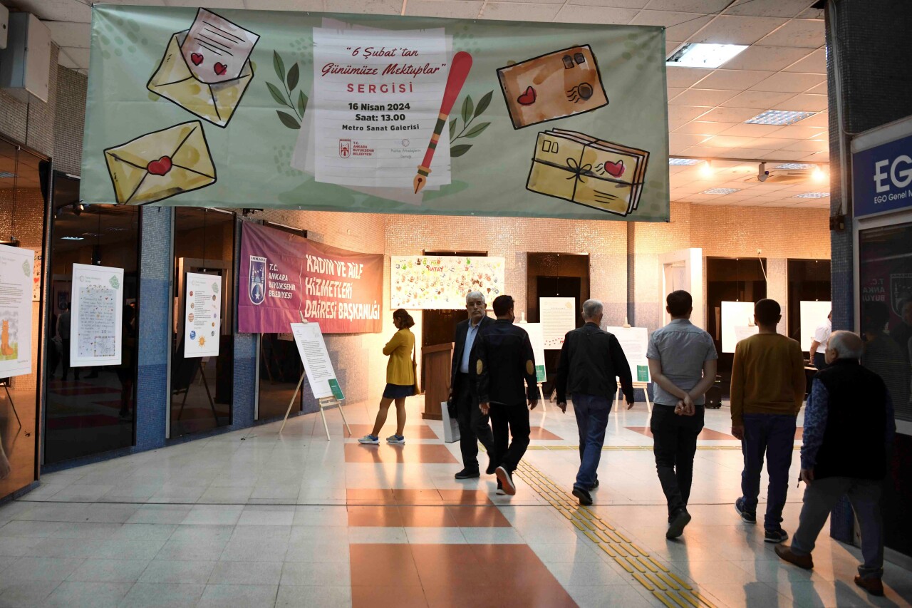 "6 Şubat'tan Günümüze Mektuplar" Başkentlilerle buluştu