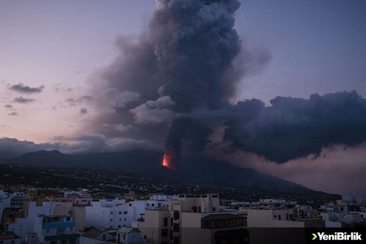 Cumbre Vieja Yanardağı lav püskürtmeye devam ediyor