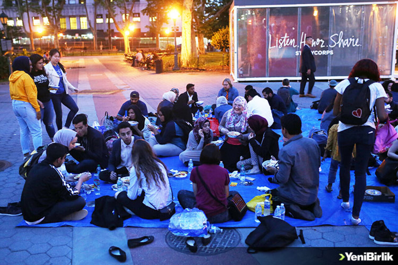 New York'ta Sokak İftarı