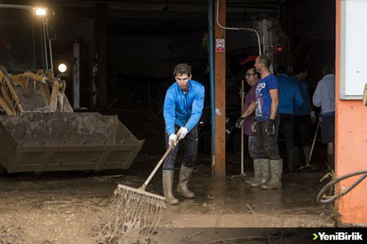 Rafael Nadal Ülkesindeki Felakete Duyarsız Kalmadı