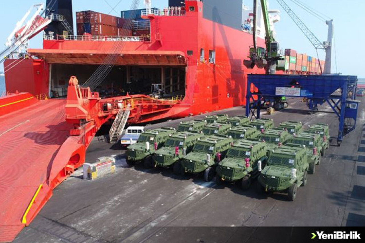 Türk zırhlı muharebe aracı 'Hızır' Afrika yolunda
