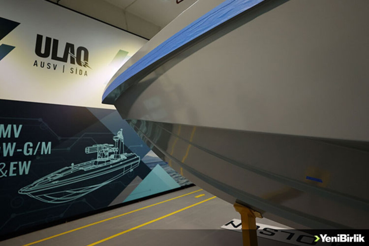 'Mavi Vatan'ın gözcüsü yerli SİDA denize iniyor