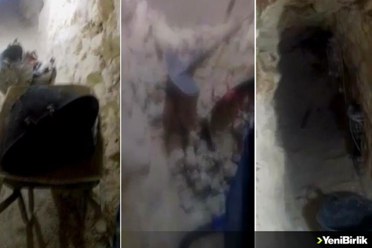 YPG/PKK'nın Münbiç'teki Tünelleri Görüntülendi