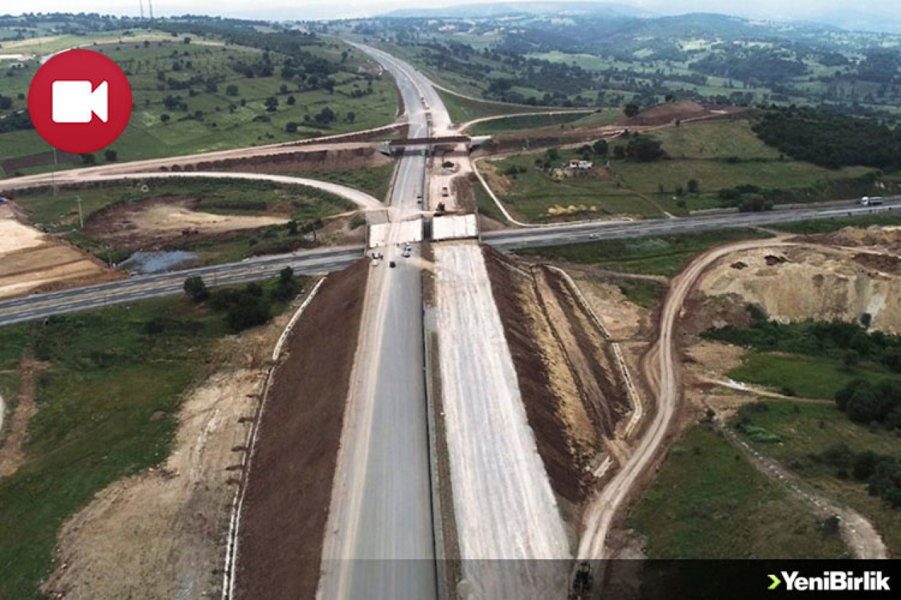 İstanbul-İzmir Otoyolunda Çalışmalar Sürüyor