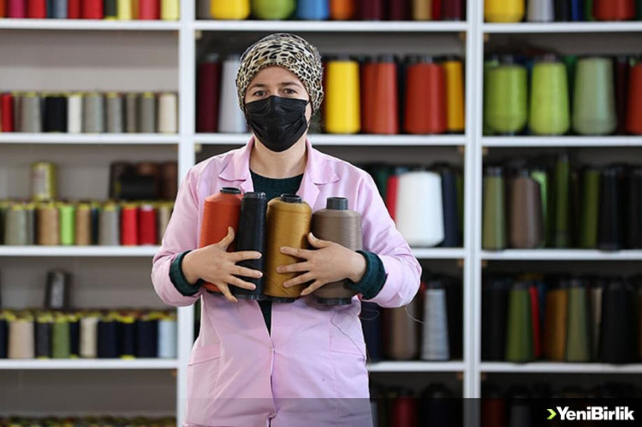 Bileziklerini satarak girdiği tekstil sektöründe 130 kadına ekmek kapısı açtı