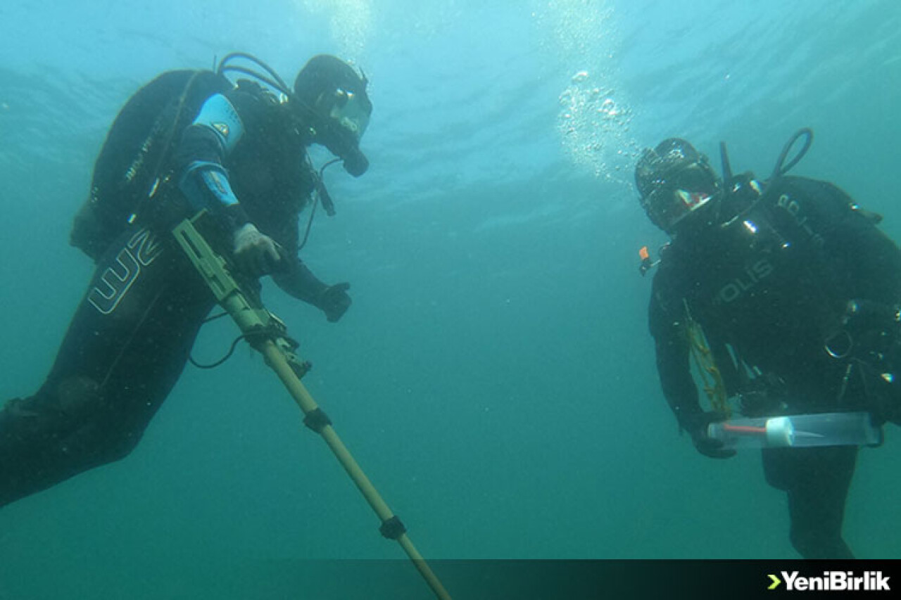 Türk polisinin derin sulardaki gözü: Kurbağa adamlar