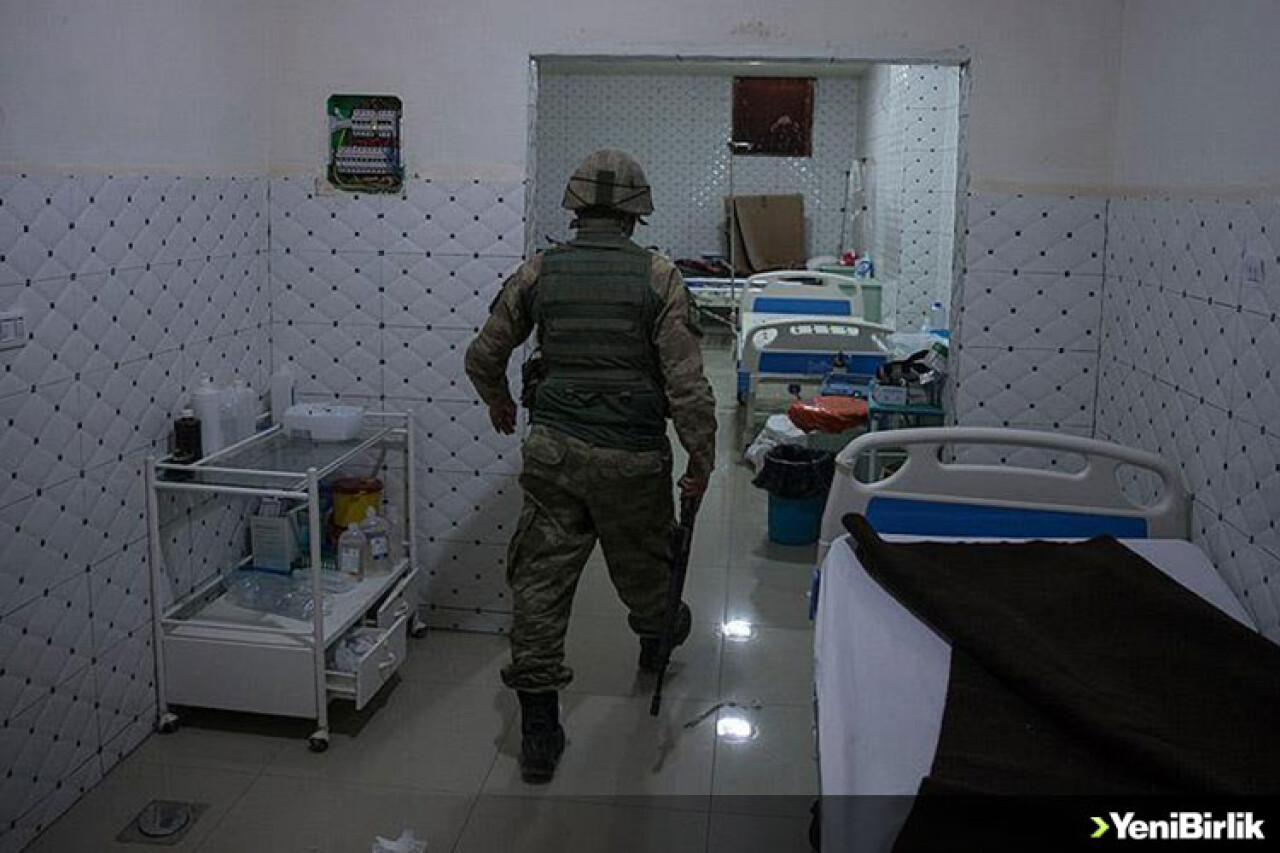 İşte Teröristlerin Afrin'deki Tam Teşekküllü Yer Altı Hastanesi