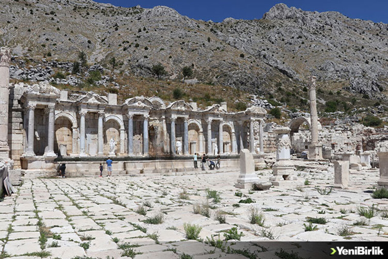 "Aşkların ve imparatorların şehri" Sagalassos, FPV dron ile görüntülendi