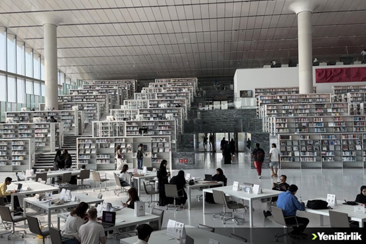 Evliya Çelebi'nin haritası Katar Milli Kütüphanesi'nde sergileniyor