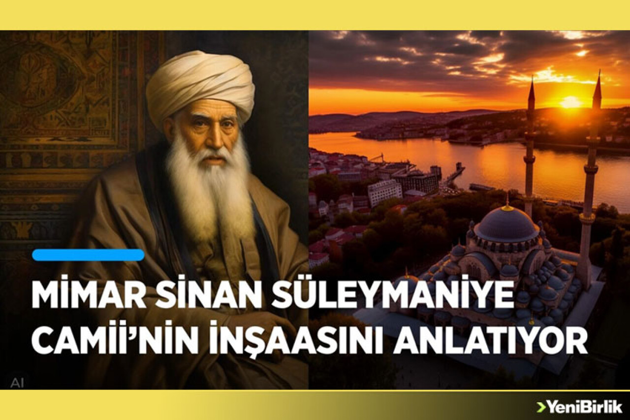 Mimar Sinan, Süleymaniye Camii'nin inşa sürecini anlattı