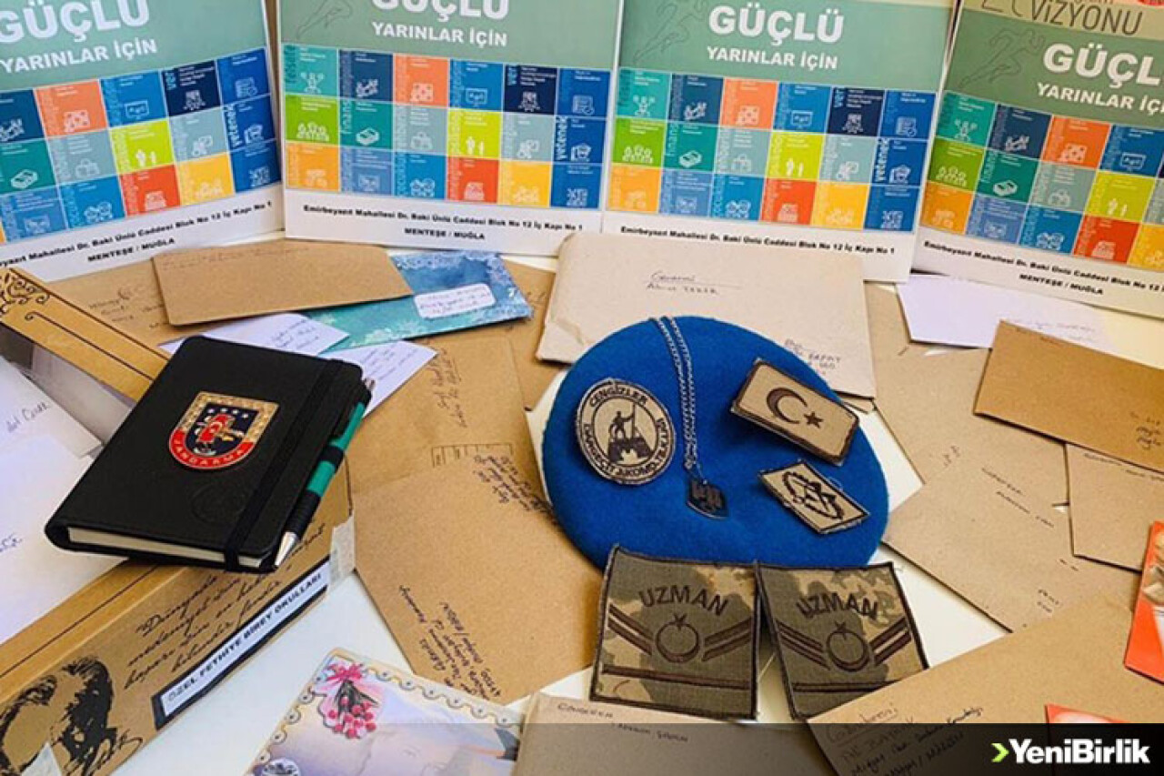 Mehmetçikten moral mektubu gönderen Muğla'daki öğrencilere teşekkür