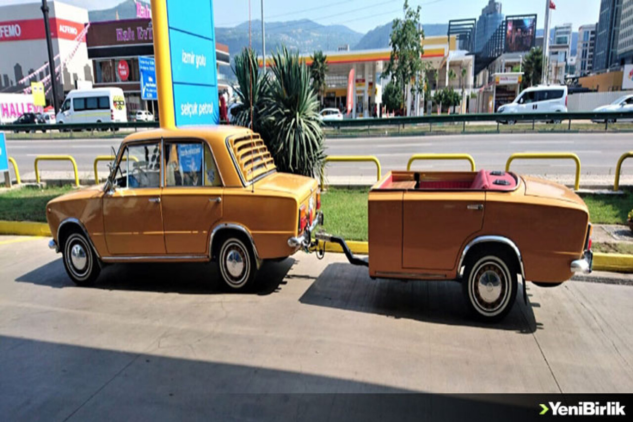 Klasik Otomobilini Öyle Bir Hale Getirdi Ki...
