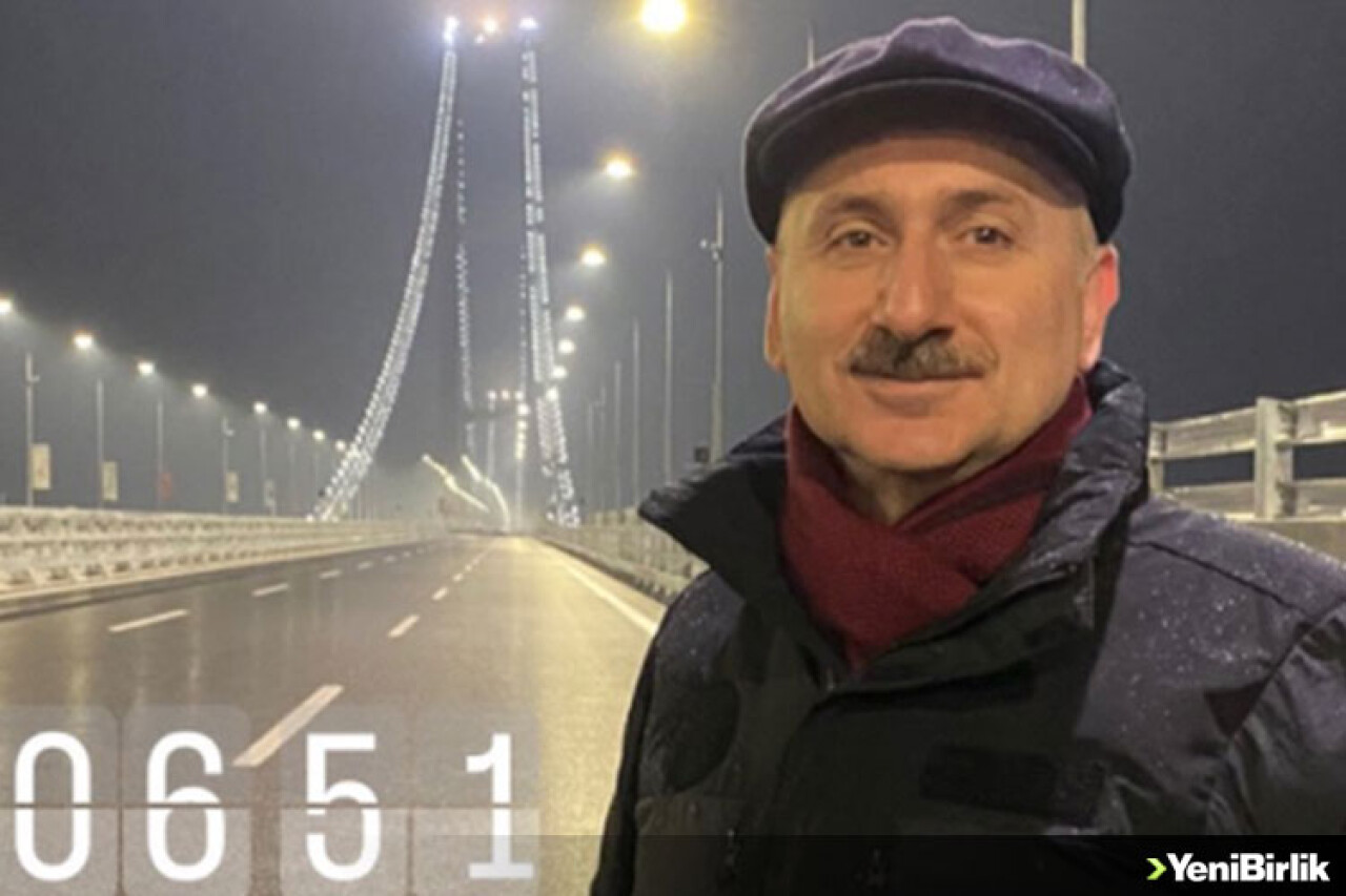 Gün doğumunu 1915 Çanakkale Köprüsü'nde karşıladı