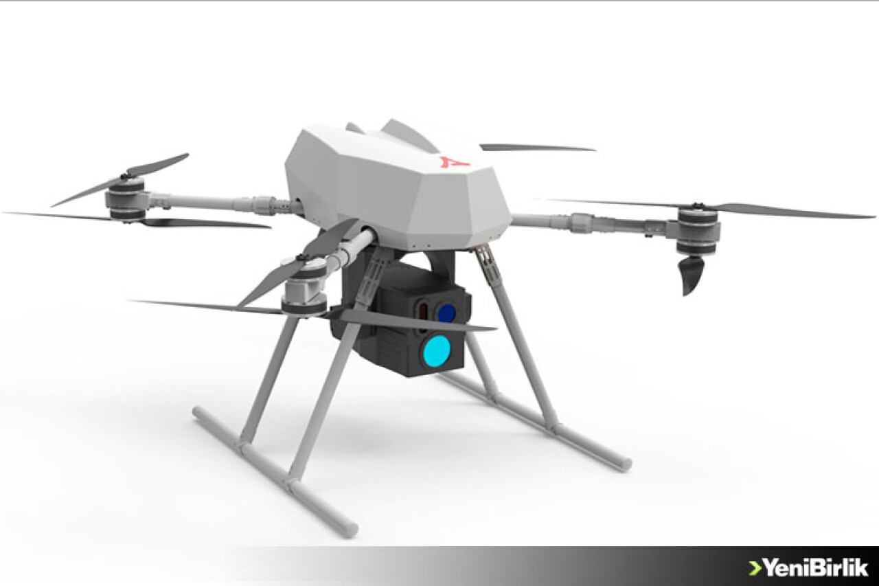 Silahlı drone Songar, lazerle bomba imhaya hazırlanıyor