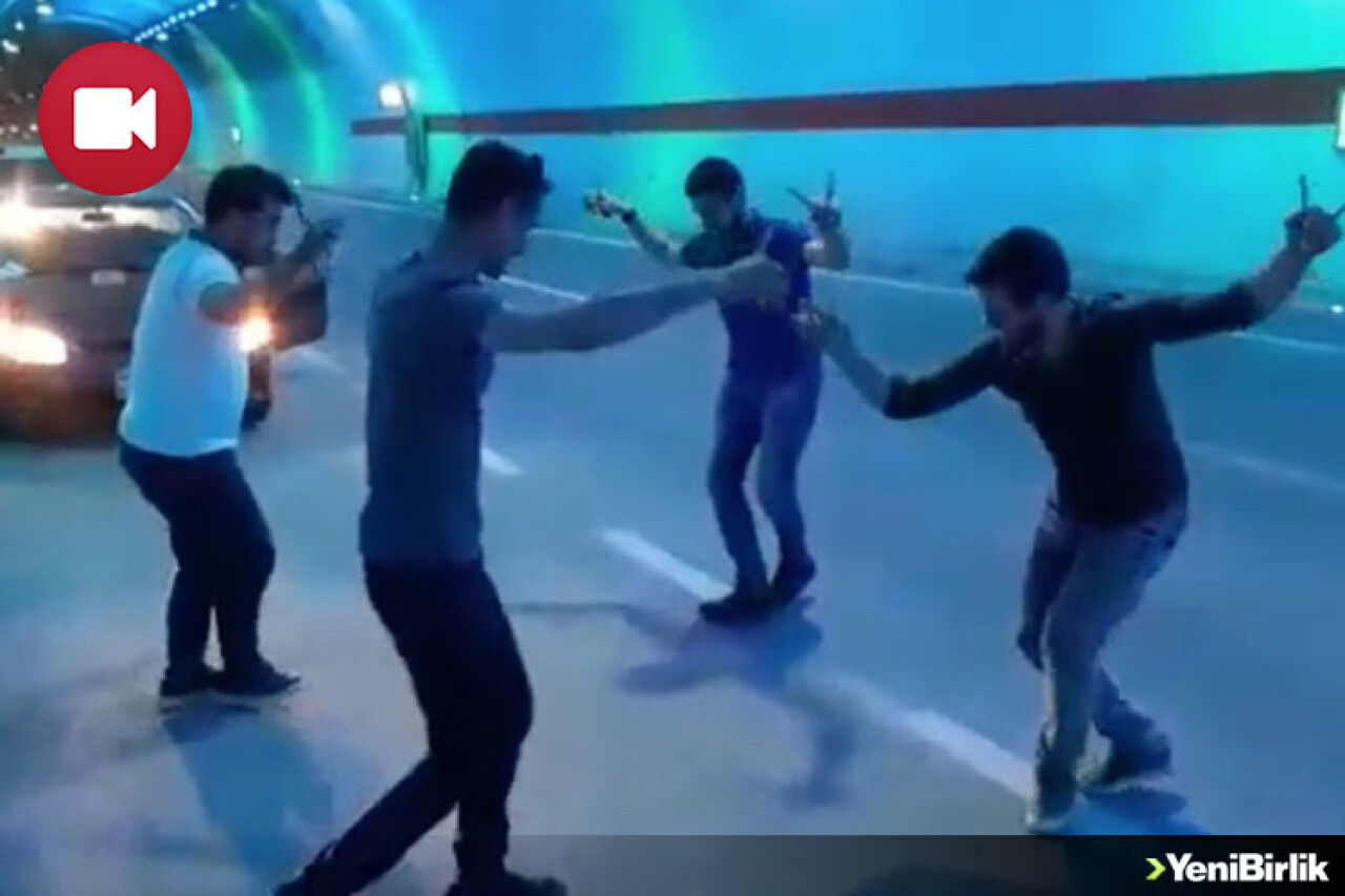 Türkiye'nin En Uzun Tünelinde Kaşık Havası Oynadılar