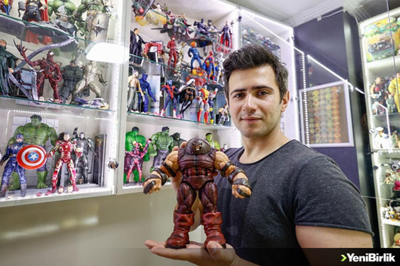 Oyuncak tutkusu 5 bin parçalık koleksiyon sahibi yaptı