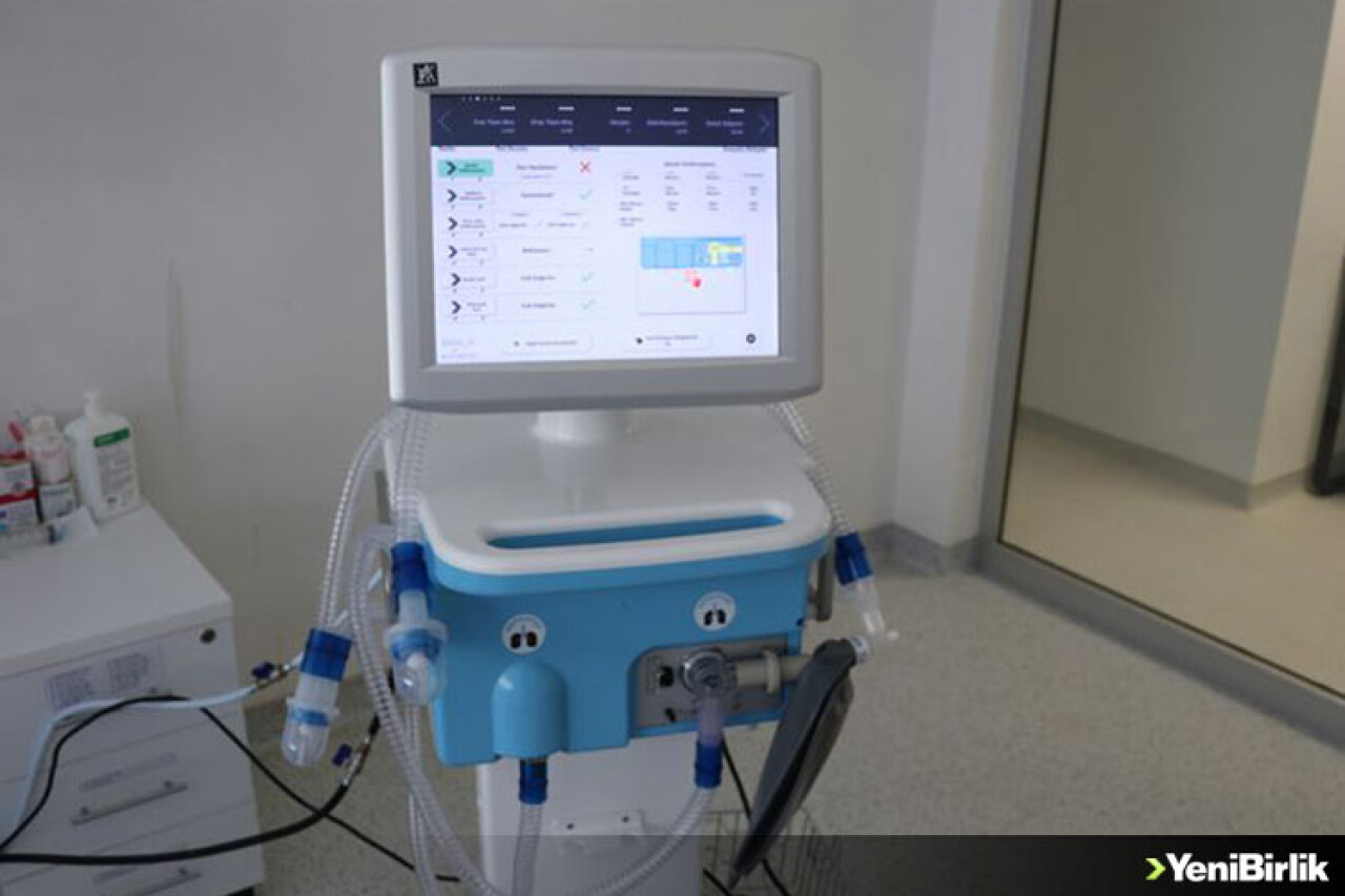 Yerli yoğun bakım solunum cihazı muadillerinden üstün