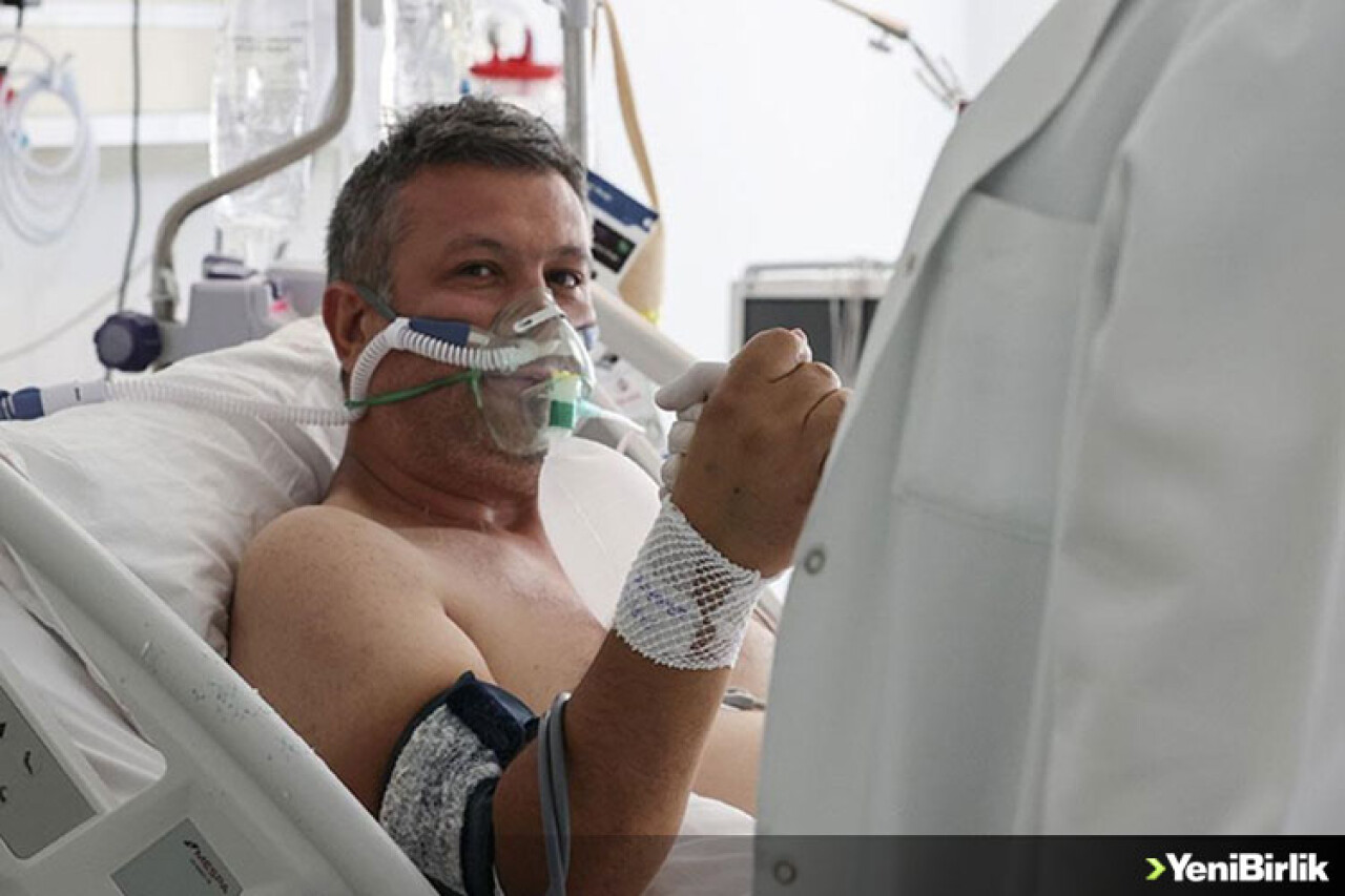 Yoğun bakımdaki Kovid-19 hastası Yavaş: Hayatımla oynadım. Kimse aşısını ihmal etmesin