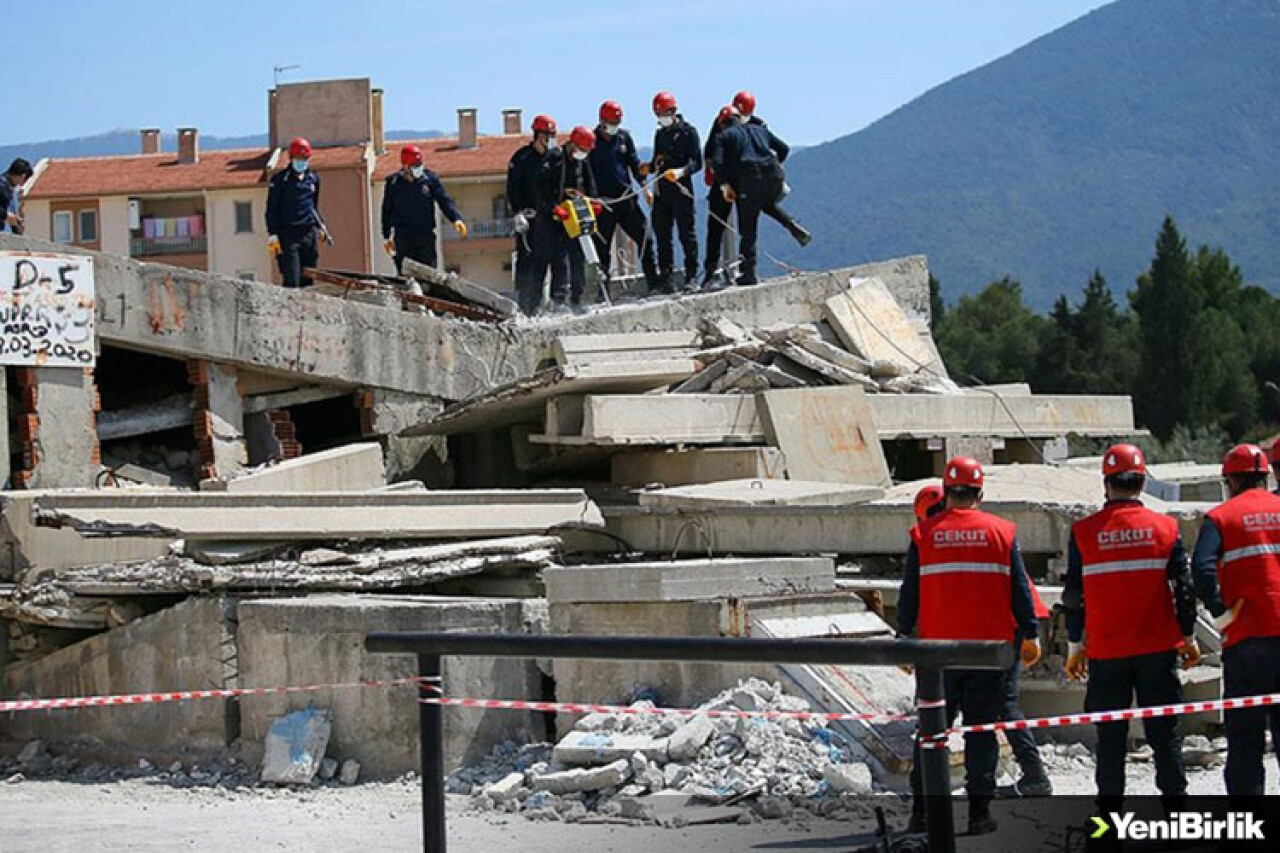 Cezaevi personelinden oluşan 'CEKUT' afetlerde hayat kurtaracak
