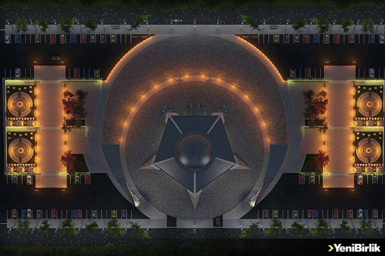 'Ay Yıldız'  Camisi Mimarisiyle Dikkat Çekiyor