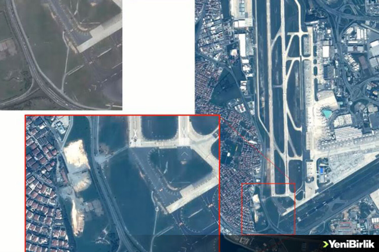 Türkiye'nin Kovid-19 sonrası boş kalan meydanları uzaydan görüntülendi