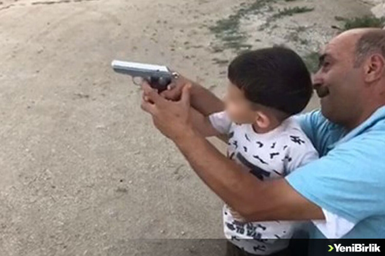 Maganda Baba: 4 Yaşındaki Oğluna Ateş Ettirdi