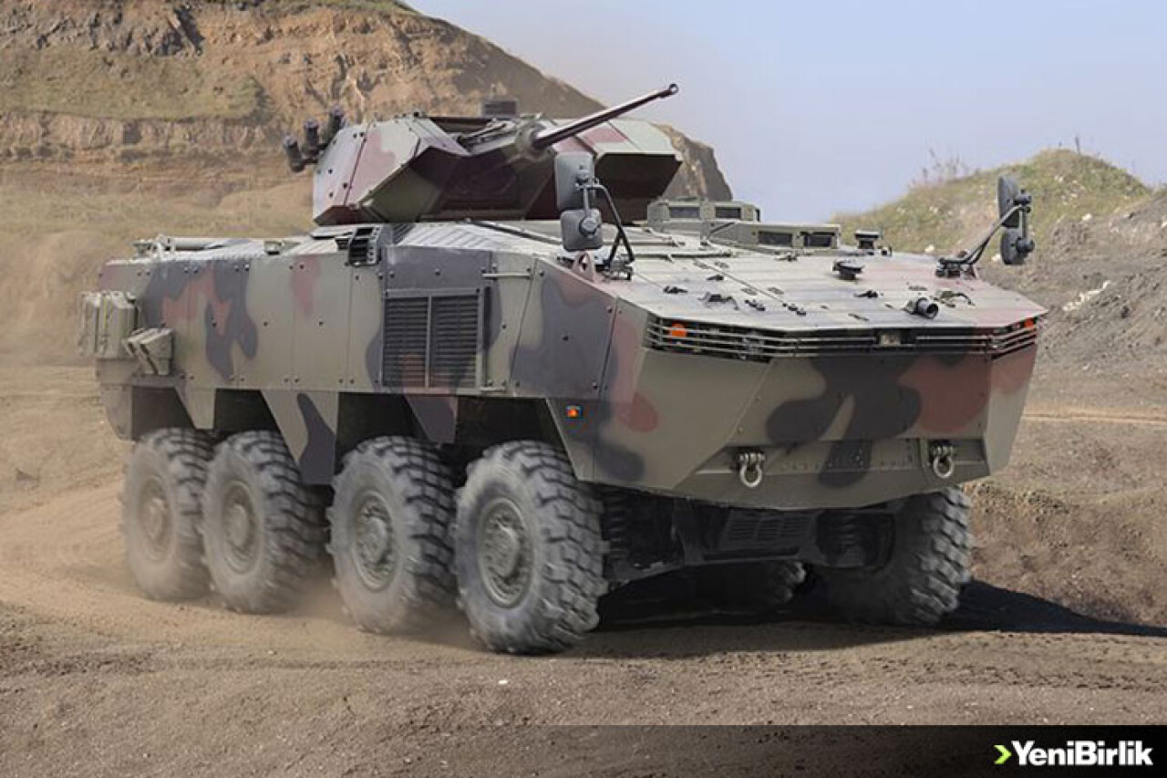 Askeri araç ihracatında 8x8 performans