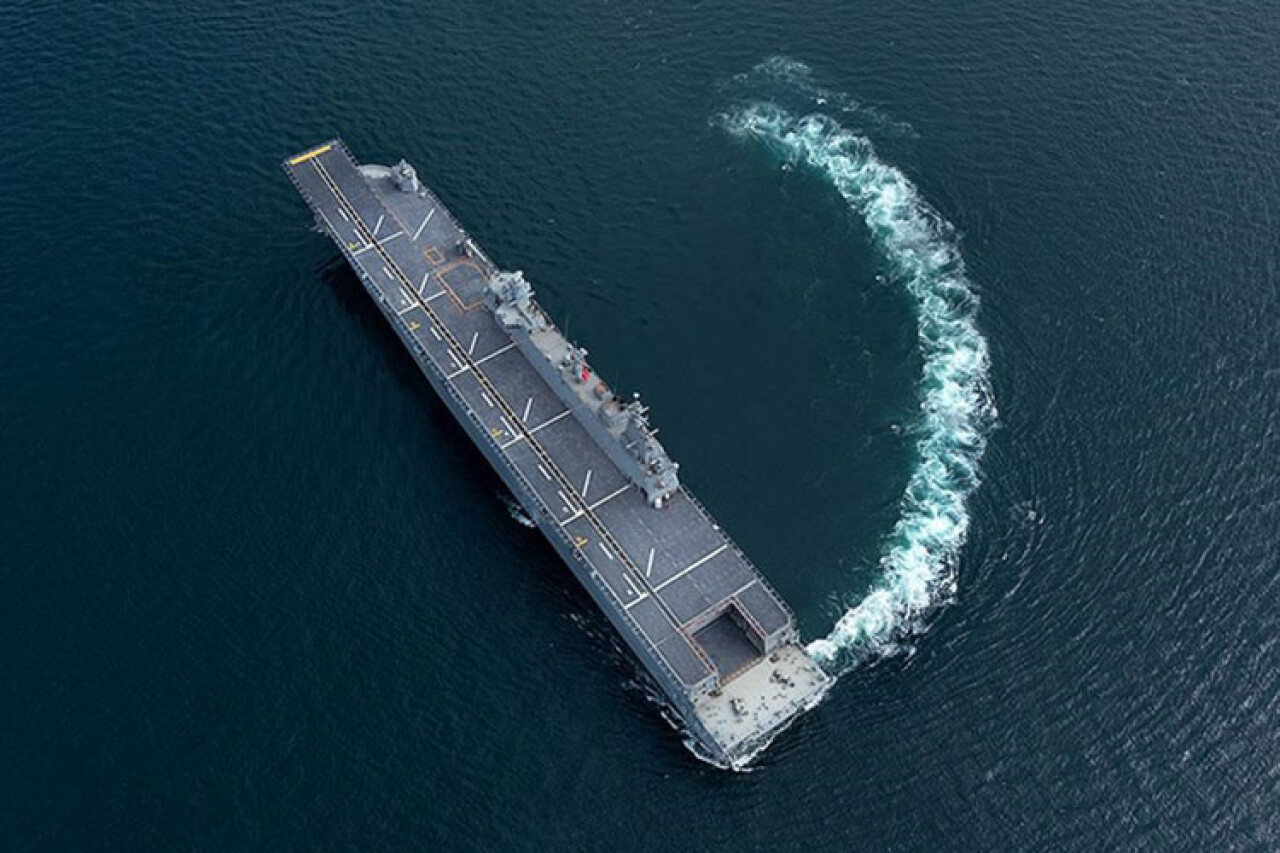 Dünyanın ilk SİHA gemisi Türk Silahlı Kuvvetleri envanterine giriyor