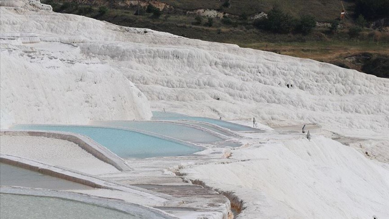 Pamukkale'de hedef 1 milyon ziyaretçi
