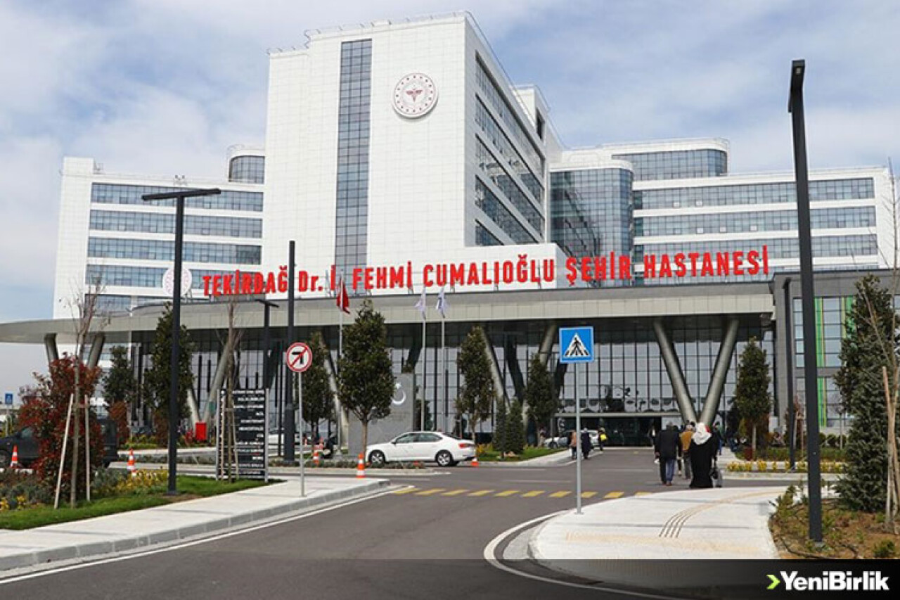 Tekirdağ Şehir Hastanesi yurt içi ve yurt dışından hastalara hizmet veriyor