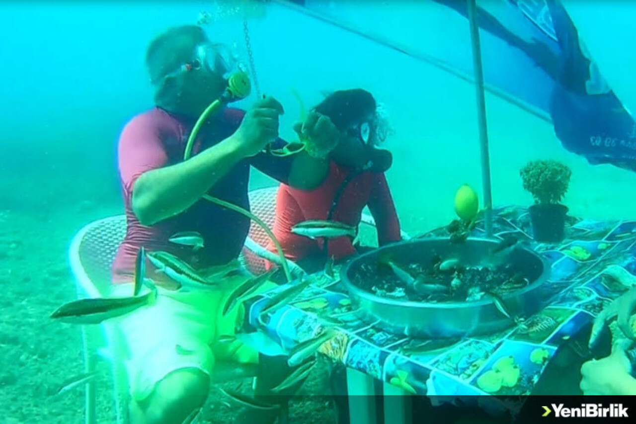 Denizin Altında Midye Tava Keyfi