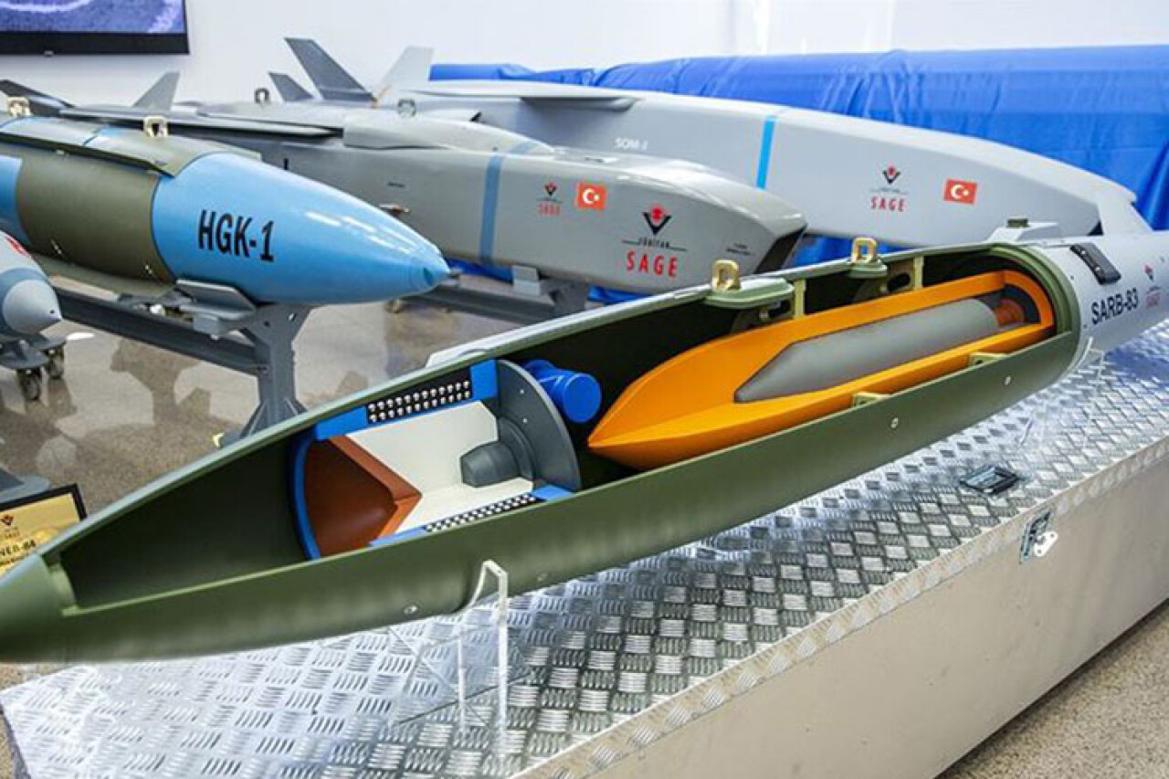 Yerli uçak bombası SARB-83 göreve hazır