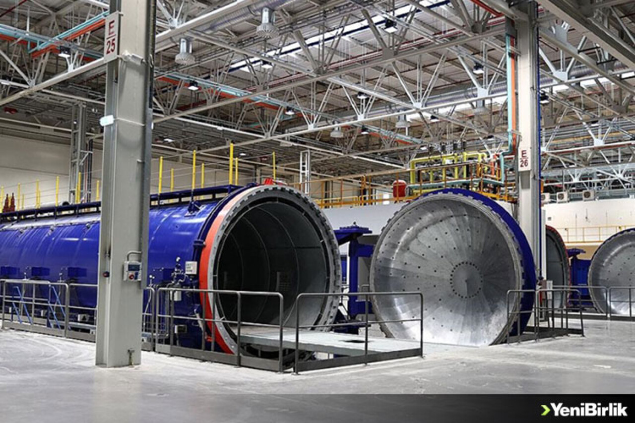 Türkiye'nin dev kompozit tesisi Ankara'da üretime başladı