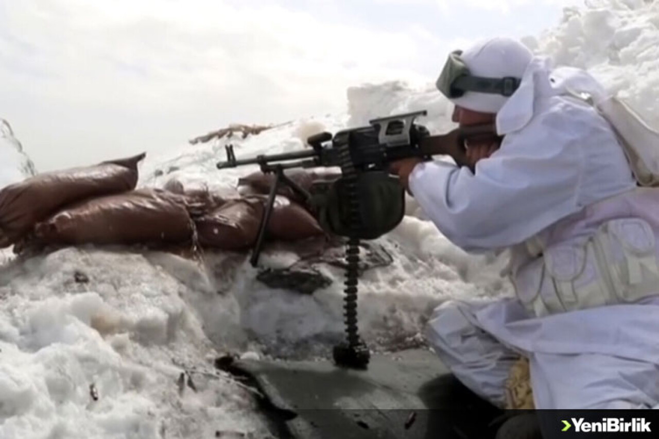 Mehmetçik, sıfırın altında 39 derecede terörle mücadele ediyor