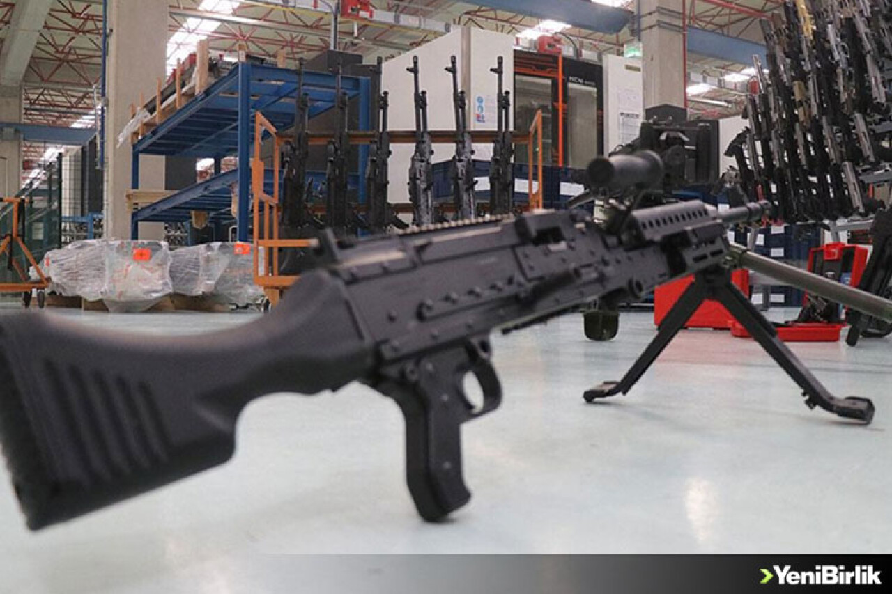 Yerli ve milli makineli tüfek 'SAR 762 MT' güvenlik güçlerinin destekçisi olacak