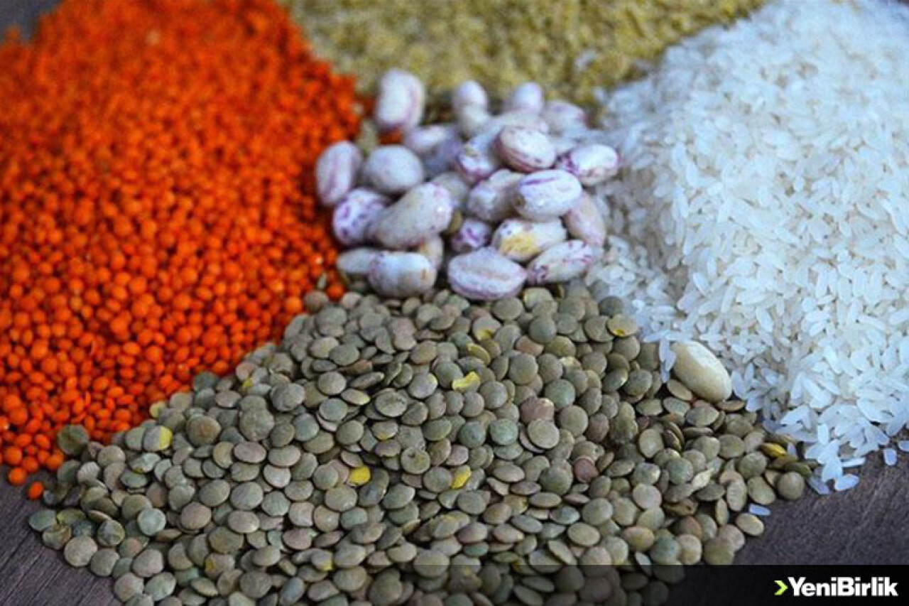 Bakliyatta stoklar 2 yıl yetecek ürünle dolu