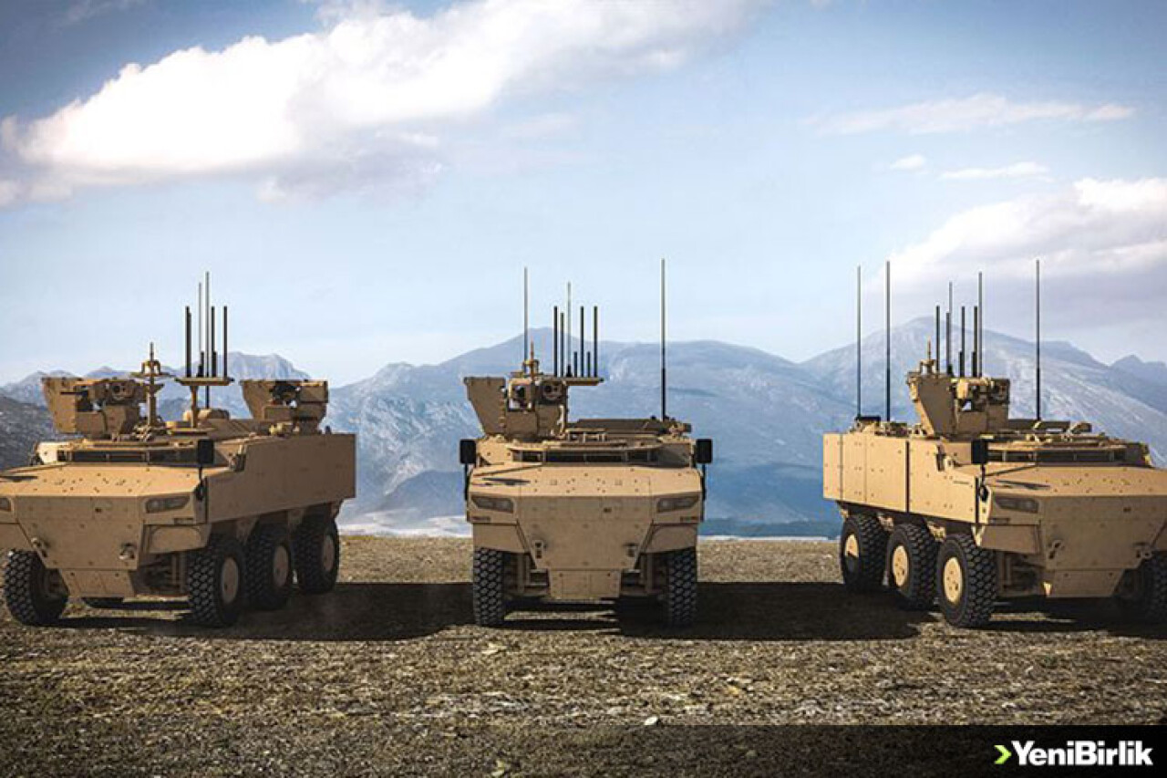 Pars 6x6 Mayına Karşı Korumalı Araç'ın ilk montajı yapıldı