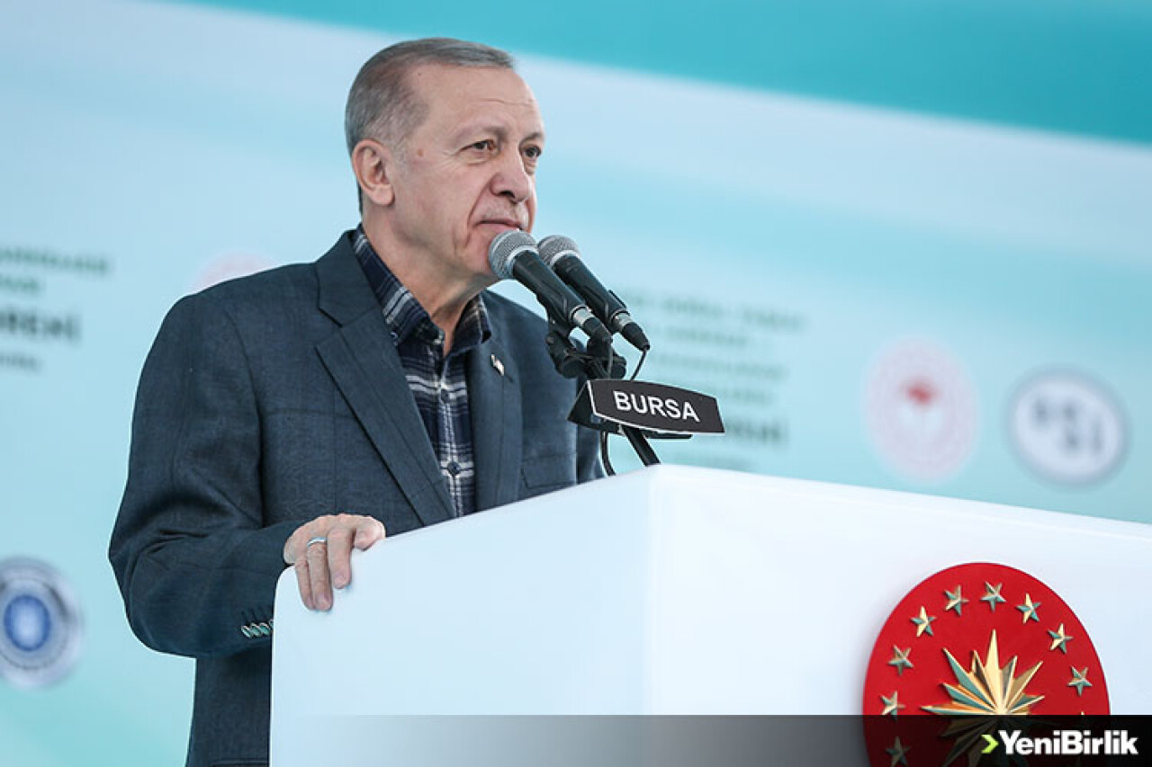 Cumhurbaşkanı Erdoğan: Kuraklık var, çare bizim de yaptığımız gibi baraj