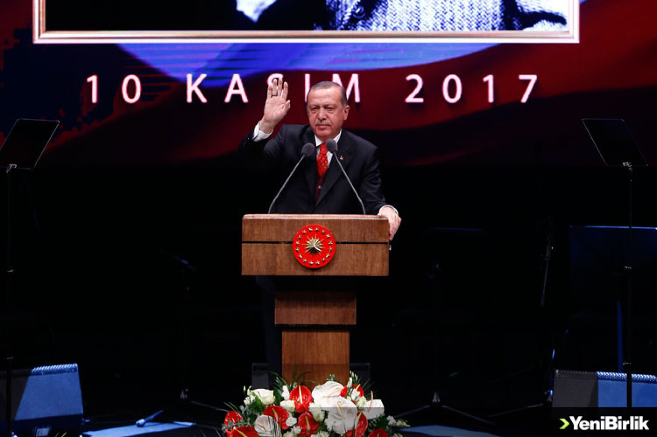 Beştepe'de 10 Kasım Atatürk'ü Anma Töreni