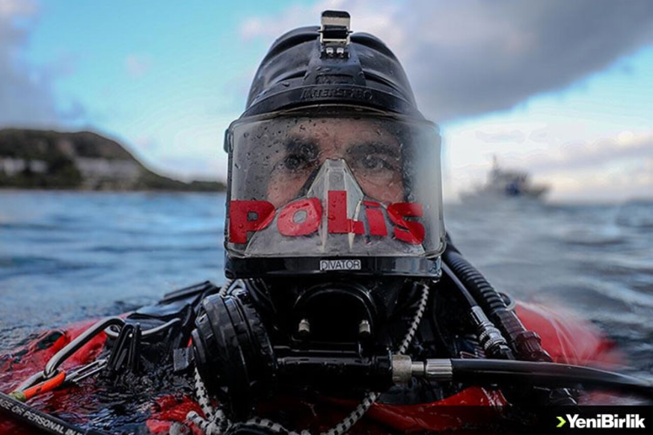 Su altı güvenliği polis kurbağa adamlara emanet