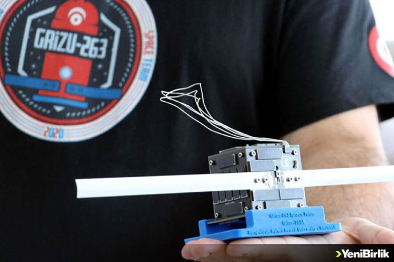 Türkiye'nin ilk cep uydusu 'Grizu-263A' uzay yolculuğu için gün sayıyor