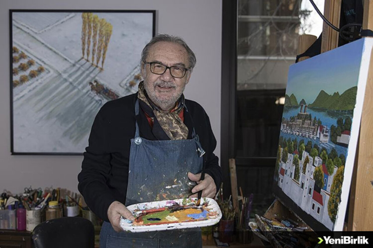Ressam Yalçın Gökçebağ: Anadolu'nun resmini çizmek benim için bir aşk