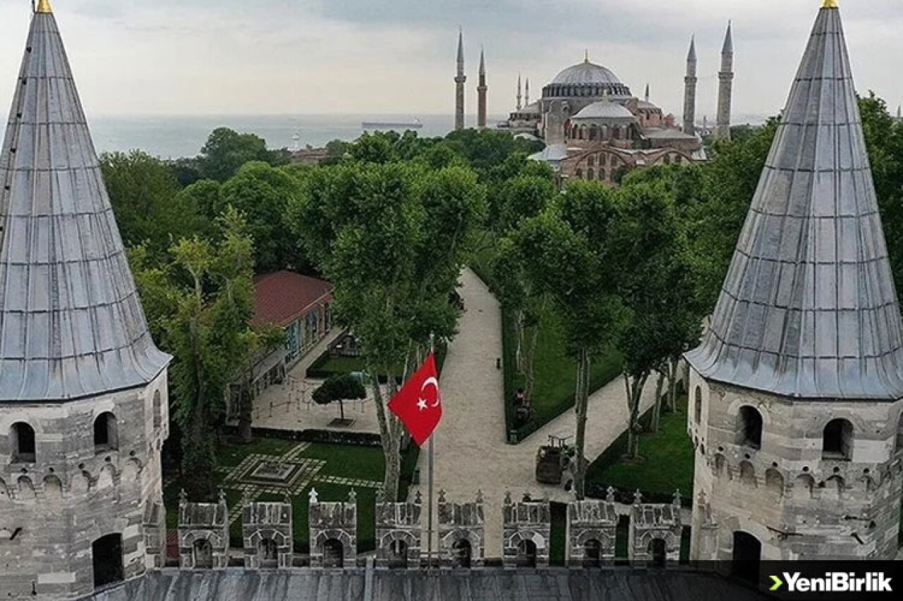 Topkapı Sarayı ve Mukaddes Emanetler, FPV dron ile görüntülendi