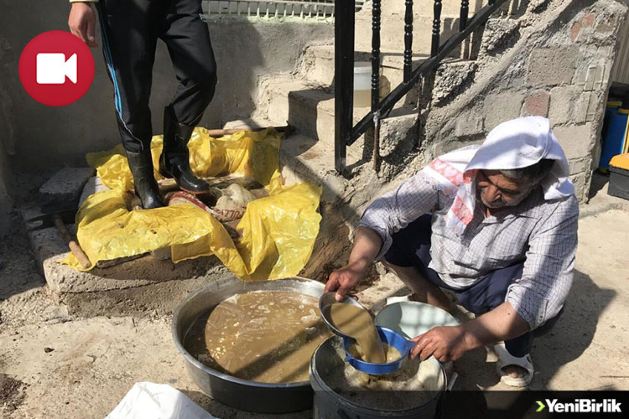 Dutlar Pekmez Yapılmaya Başlandı