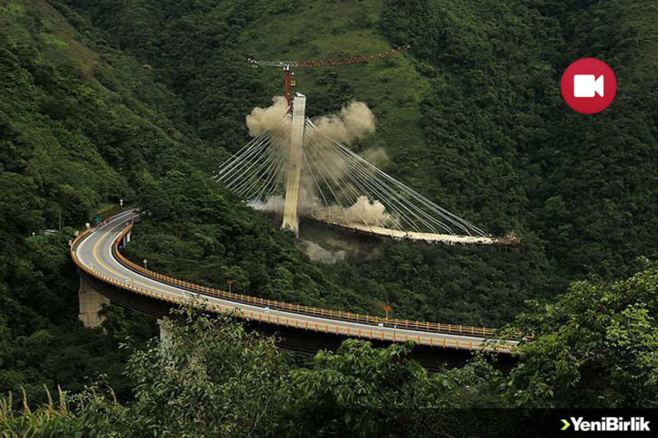 Kolombiya'da 9 İşçinin Öldüğü Köprü İnşaatı Patlayıcılarla Yıkıldı