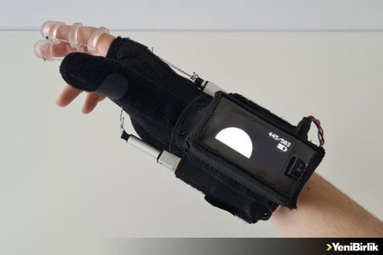 Uludağ Üniversitesinde kısmi felçli hastalar için "mobil el dış iskeleti" geliştirildi